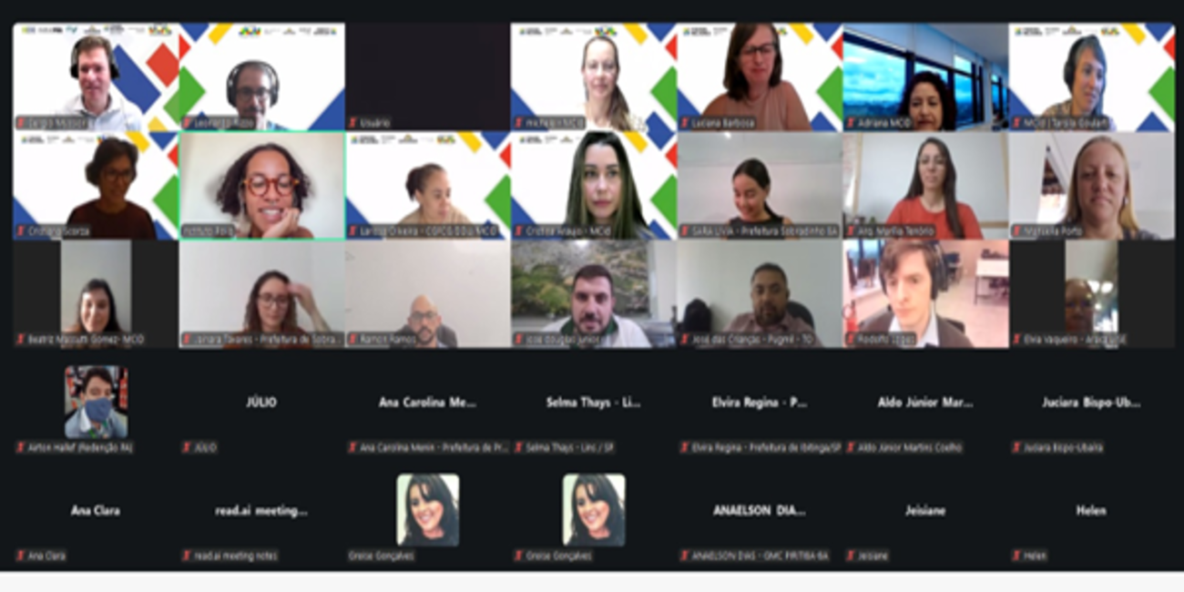 3° Encontro da “Comunidade de Prática 00SY: Projetos DUI Resilientes ao Clima” acontece no dia 16/04 dando continuidade à jornada formativa!